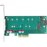 DeLOCK 89047 tarjeta y adaptador de interfaz Interno M.2, SATA, Controlador PCIe, M.2, SATA, Perfil bajo, PCIe 4.0, 5 - 50 °C, -25 - 70 °C