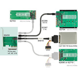 DeLOCK Tarjeta PCI Express x4 > 1 x interno SFF-8643 NVMe, Tarjeta de interfaz 