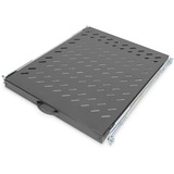 Digitus Baldas extraíbles para armarios de 483 mm (19") gris, Negro, 25 kg, 1U, Turquía, 48,3 cm (19"), 490 mm