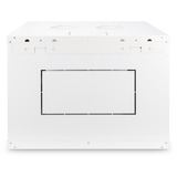 Digitus Carcasa de pared de la serie Dynamic Basic - 600 x 450 mm (an. x pr.), Armario IT gris, Bastidor de pared, 9U, 60 kg, Gris