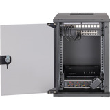 Digitus Set de red SOHO Pro 10" 315x300 mm (AnxP), Armario IT negro