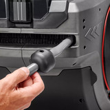 EINHELL 4173773, Soporte para manguera gris/Negro