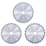 EINHELL Juego de hojas de sierra circular HM, Ø 250 x 30mm, 2,5mm, 24 dientes / 42 dientes / 60 dientes 