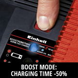 EINHELL PXC-PLUS Starter-Set, 18V 4-6Ah & 6A Boostcharger, Conjunto negro/Rojo