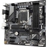 GIGABYTE B760M DS3H Placa Base - Compatible con procesadores Intel Core de 14ª generación, VRM digital de 6+2+1 fases, hasta 7600MHz DDR5 (OC), 2x PCIe 4.0 M.2, LAN 2.5GbE, USB 3.2 Gen VRM digital de 6+2+1 fases, hasta 7600MHz DDR5 (OC), 2x PCIe 4.0 M.2, LAN 2.5GbE, USB 3.2 Gen, Intel, LGA 1700, Intel® Celeron®, Intel® Core™ i3, Intel® Core™ i5, Intel® Core™ i7, Intel® Core™ i9,..., LGA 1700, DDR5-SDRAM, 256 GB