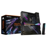 GIGABYTE Z890 AORUS XTREME AI TOP Placa Base - Compatible con CPUs Intel Core Ultra (Serie 2), VRM de 22+1+2 fases, hasta 9500MHz DDR5 (OC), PCIe 5.0 M.2, Wi-Fi 7, Thunderbolt 5 VRM de 22+1+2 fases, hasta 9500MHz DDR5 (OC), PCIe 5.0 M.2, Wi-Fi 7, Thunderbolt 5, Intel, LGA 1851 (Socket V1), Intel Core Ultra (Series 2), LGA 1851, 256 GB, DDR5-SDRAM