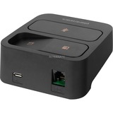 HP Poly MDA105 QD USB-A Analog-Switch, Interruptor/Conmutador negro