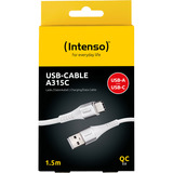 Intenso Cable USB A315C blanco