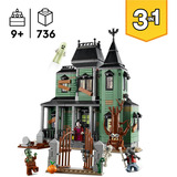 LEGO Creator Mansión Encantada, Juegos de construcción Juego de construcción, 9 año(s), Plástico, 736 pieza(s), 1,64 kg