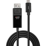 Lindy 43342 base para portátil y replicador de puertos USB Tipo C Negro, Cable negro, USB Tipo C, Negro, -20 - 40 °C, -40 - 80 °C
