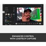 Logitech StreamCam Cámaras web, Webcam grafito, 1920 x 1080 Pixeles, Full HD, 60 pps, 1080p, 2 - 3.7 mm, 0.1 m