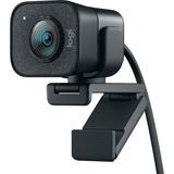 Logitech StreamСam cámara web 1920 x 1080 Pixeles USB 3.2 Gen 1 (3.1 Gen 1) Grafito, Webcam grafito, 1920 x 1080 Pixeles, Full HD, 60 pps, 1080p, 2 - 3.7 mm, 0.1 m