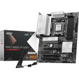MSI PRO B850-P WIFI placa base AMD B850 Zócalo AM5 ATX AMD, Zócalo AM5, AMD Ryzen 7000 Series, AMD Ryzen 8000 Series, AMD Ryzen 9000 Series, Zócalo AM5, 256 GB, DDR5-SDRAM