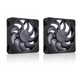 Noctua NF-A12x25 G2 PWM Sx2-PP chromax.black, Ventilador negro/Beige