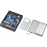 Shuttle DS50U7 PC/estación de trabajo barebone 1,3 l tamaño PC Negro i7-1355U negro, 1,3 l tamaño PC, Mini PC barebone, DDR5-SDRAM, PCI Express, Serial ATA III, Ethernet, 90 W