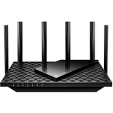 TP-Link Archer AX5400 router inalámbrico Gigabit Ethernet Tribanda (2.4 GHz / 5 GHz / 6 GHz) Negro negro, Wi-Fi 6E (802.11ax), Tribanda (2.4 GHz / 5 GHz / 6 GHz), Ethernet, Negro, Router de sobremesa
