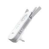 TP-Link RE450 Repetidor de red Blanco 10, 100, 1000 Mbit/s blanco, Repetidor de red, 1300 Mbit/s, 10,100,1000 Mbit/s, Windows 10, Windows 2000, Windows 7, Windows 8, Windows 8.1, Windows 98SE, Windows NT, Windows XP, Externo, 10/100/1000Base-T(X)