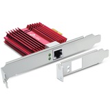 TP-Link TX401 adaptador y tarjeta de red Interno Ethernet 10000 Mbit/s, Adaptador de red rojo, Interno, Alámbrico, PCI Express, Ethernet, 10000 Mbit/s, Rojo