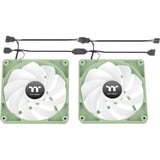 Thermaltake CT120 Reverse ARGB Sync PC Cooling Fan Matcha Green, Ventilador verde claro