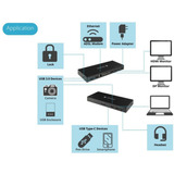 Toshiba Dynabook USB-C Dock reacondicionado, Estación de acoplamiento negro