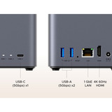 UGREEN DH2300 + 2x 6 TB Seagate IronWolf HDD Paquete, NAS negro