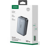 UGREEN Mini Powerbank 10.000mAh 30W, Banco de potencia gris