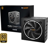 be quiet! Pure Power 12M 1000W, Fuente de alimentación de PC negro