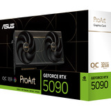 ASUS GeForce RTX 5090 PROART OC, Tarjeta gráfica GeForce RTX 5090, 32 GB, GDDR7, 512 bit, 7680 x 4320 Pixeles, PCI Express 5.0