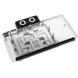 Alphacool Core RX 9070 XT Aorus Elite, Refrigeración por agua transparente/Cromado