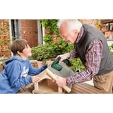 Bosch 0 603 968 200 grapadora eléctrica Grapado permanente Punteo Fijación, Engrapadora eléctrica verde, Cierre estándar, Superior, 4 mm, 1 cm, Verde, Batería