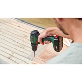 Bosch 0 603 9D7 106 taladro 1900 RPM Sin llave 1,3 kg Negro, Verde, Taladro/destornillador verde/Negro, Taladro de pistola, Sin llave, Sin escobillas, Negro, Verde, 1,3 cm, 1900 RPM