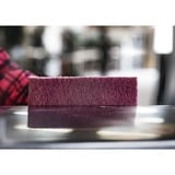 Bosch 2 608 901 230 papel de lija Rollo abrasivo Grano muy fino 1 pieza(s), Hoja de lija rojo, Rollo abrasivo, Grano muy fino, Vellón, Trabajo de acabado, Eliminación de pintura, Metal, Madera, Rojo