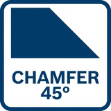 Bosch GHO 12V-20 Professional Negro, Azul, Rojo 14500 RPM, Cepillo eléctrico azul/Negro, Negro, Azul, Rojo, 14500 RPM, 5,6 cm, 1,7 cm, 2,5 m/s², Batería