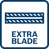 Bosch GHO 12V-20 Professional Negro, Azul, Rojo 14500 RPM, Cepillo eléctrico azul/Negro, Negro, Azul, Rojo, 14500 RPM, 5,6 cm, 1,7 cm, 2,5 m/s², Batería