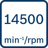 Bosch GHO 12V-20 Professional Negro, Azul, Rojo 14500 RPM, Cepillo eléctrico azul/Negro, Negro, Azul, Rojo, 14500 RPM, 5,6 cm, 1,7 cm, 2,5 m/s², Batería