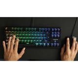 CHERRY G80-3000N RGB TKL teclado Universal USB QWERTY Internacional de EE.UU. Negro negro, Alámbrico, USB, Interruptor mecánico, QWERTY, LED RGB, Negro