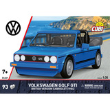 COBI Volkswagen Golf GTI British Version Cabriolet (1984), Juegos de construcción azul