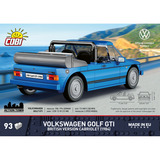 COBI Volkswagen Golf GTI British Version Cabriolet (1984), Juegos de construcción azul