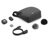 DJI Mic 3 transmisor DMT03, Micrófono negro
