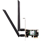 D-Link AX3000 Interno WLAN / Bluetooth 2402 Mbit/s, Adaptador Wi-Fi Interno, Inalámbrico, PCI Express, WLAN / Bluetooth, 2402 Mbit/s, Negro