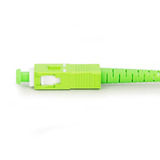 Digitus Cable de parche de fibra óptica simplex, reforzado con acero, monomodo, SC/APC > SC/APC blanco