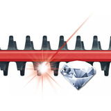 EINHELL 3403870, GC-HH 5056, Cortasetos rojo/Negro