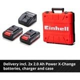 EINHELL Atornillador profesional a batería TP-CD 18/50 Li BL, 18Volt, Taladro/destornillador rojo/Negro