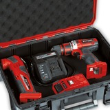 EINHELL E-Case S-F Negro, Rojo Polipropileno (PP), Caja de herramientas negro/Rojo, Negro, Rojo, Polipropileno (PP), 447 mm, 130 mm, 330 mm