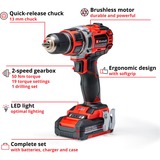 EINHELL TP-CD 18/50 Li BL, Taladro/destornillador rojo/Negro