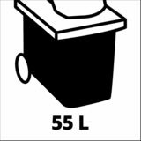 EINHELL Trituradora eléctrica GC-KS 2540 CE, Picador rojo/Negro