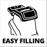 EINHELL Trituradora eléctrica GC-KS 2540 CE, Picador rojo/Negro