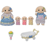 EPOCH Sylvanian Families - Familia de Conejos, Juegos de construcción 