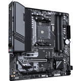 GIGABYTE B550M GAMING X WIFI6, Placa base negro/Gris