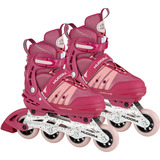HUDORA Patines en línea Comfort Talla 29-34 rosa